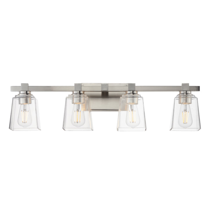 Cubos Bath Vanity Satin Nickel