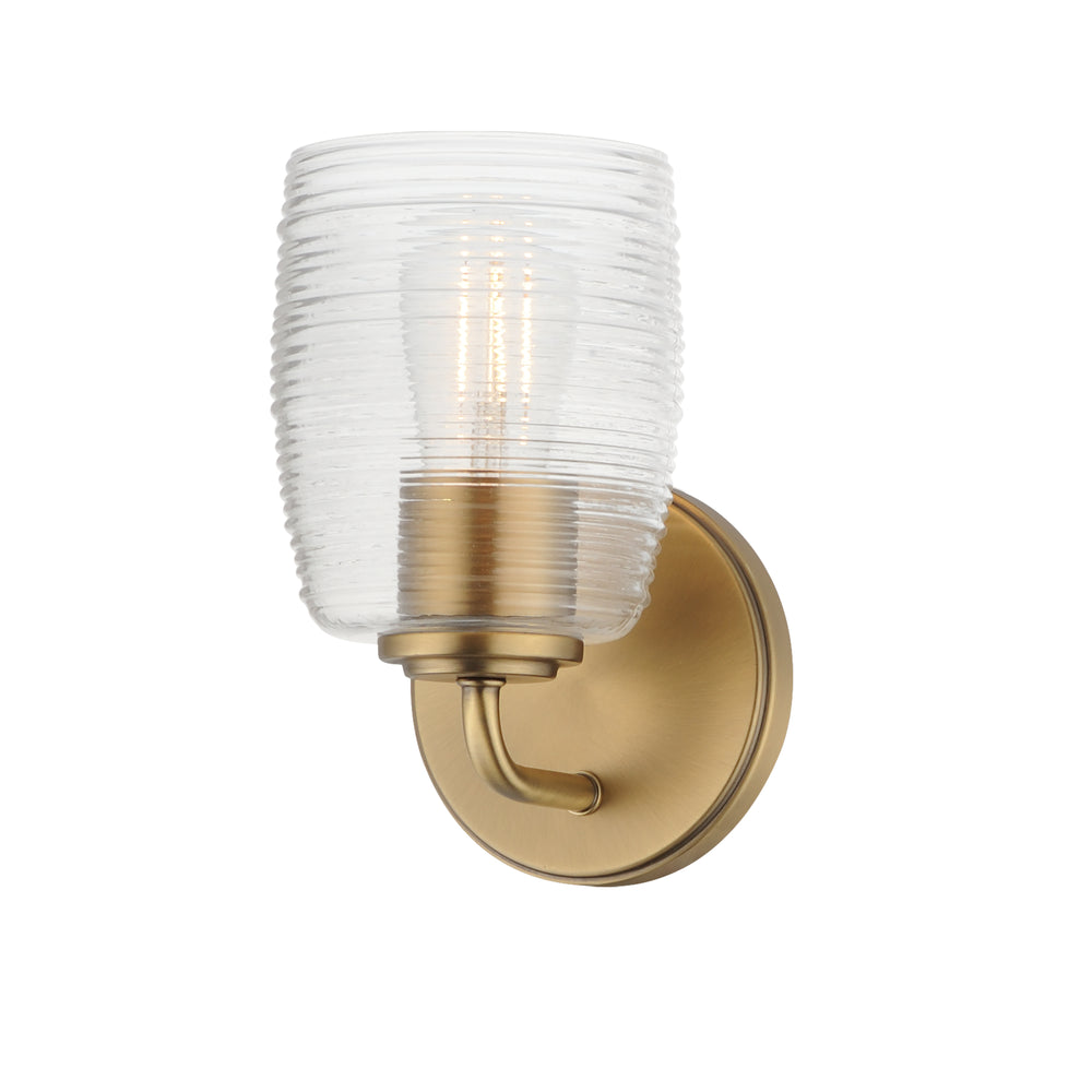 Honey Sconce Natural Aged Brass