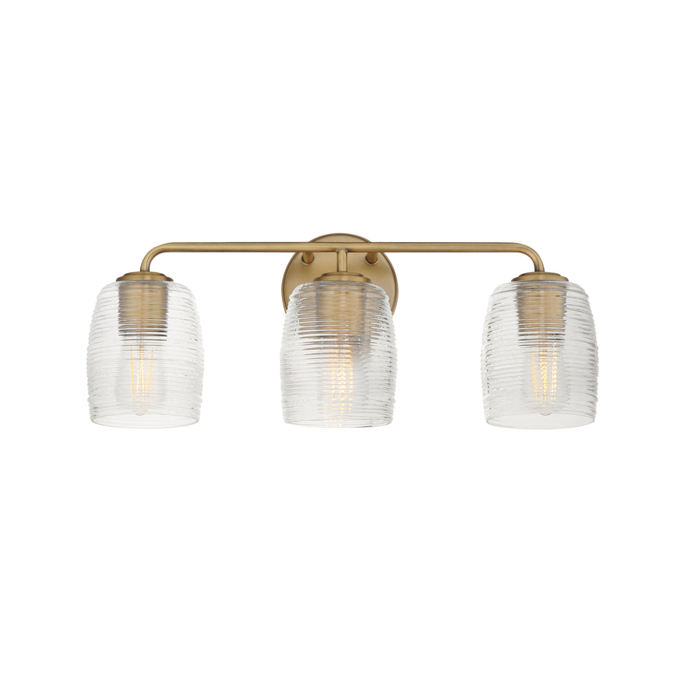 Honey Bath Vanity Natural Aged Brass