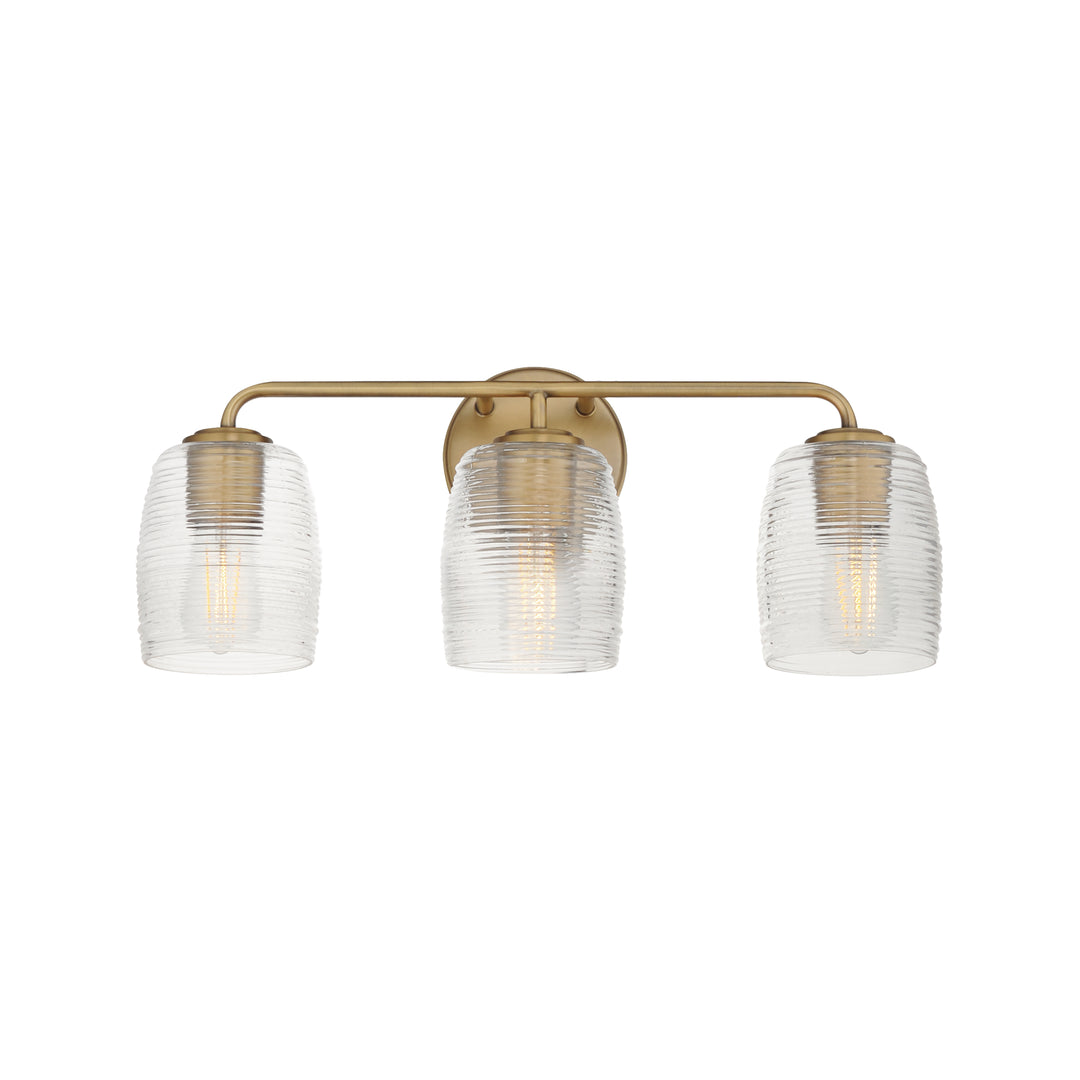 Honey Bath Vanity Natural Aged Brass