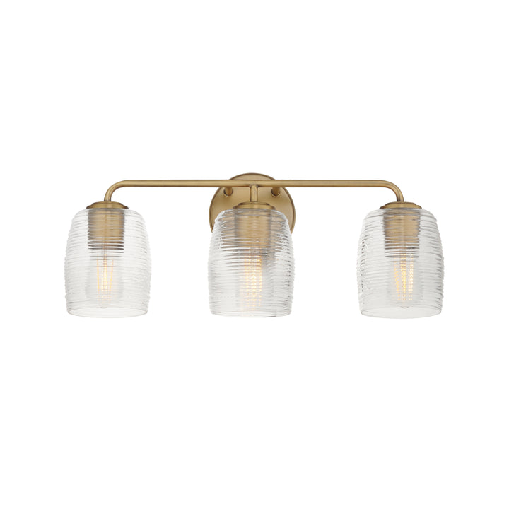 Honey Bath Vanity Natural Aged Brass