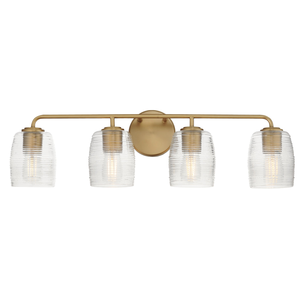 Honey Bath Vanity Natural Aged Brass