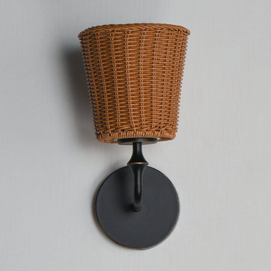Baja Sconce Natural / Dark Bronze alternate view