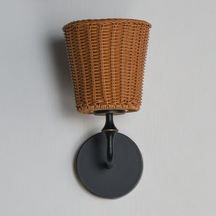 Baja Sconce Natural / Dark Bronze alternate view