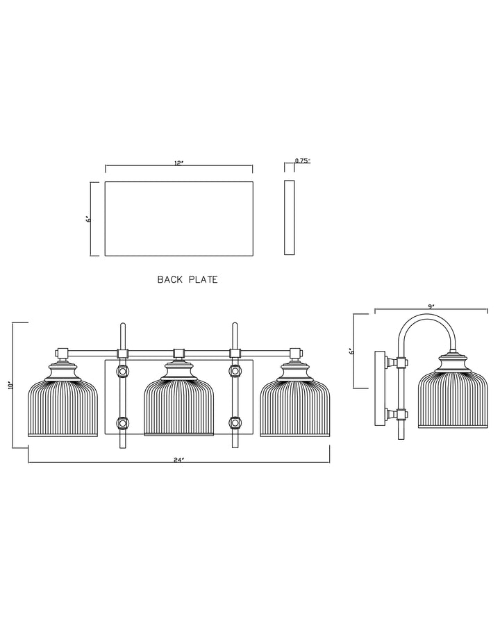 Bisque Bath Vanity dimensions diagram