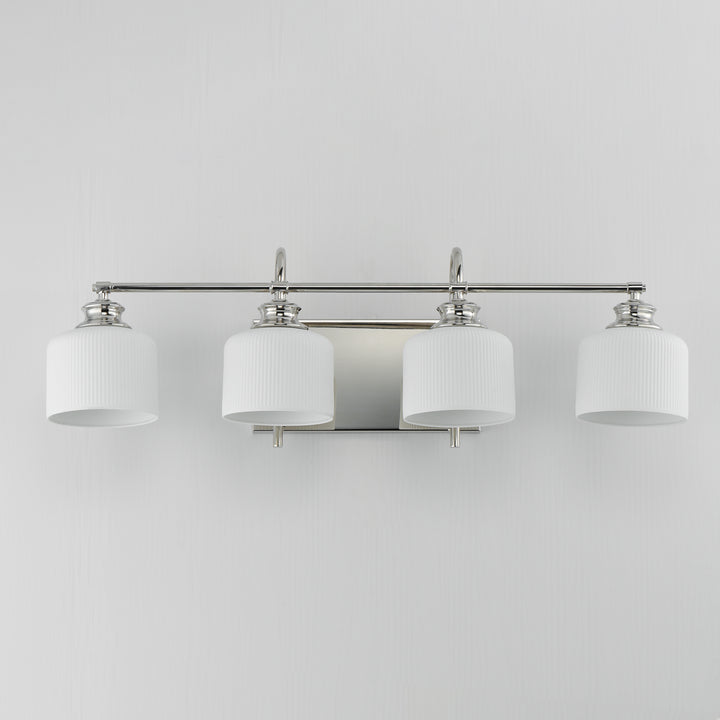 Bisque Bath Vanity White / Polished Nickel alternate view