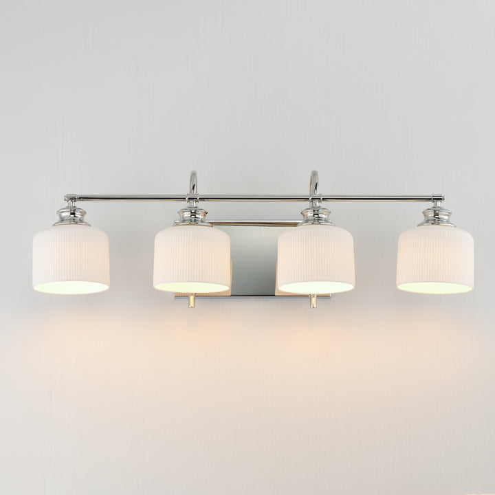 Bisque Bath Vanity White / Polished Nickel alternate view
