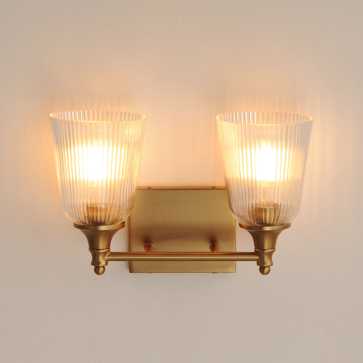 Julip Bath Vanity Natural Aged Brass alternate view