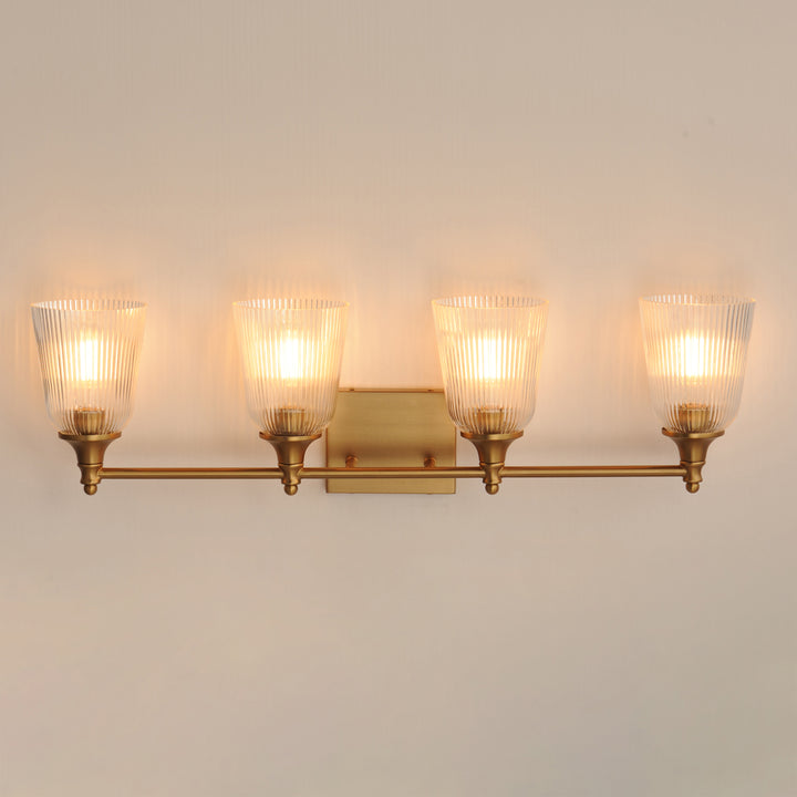 Julip Bath Vanity Natural Aged Brass alternate view