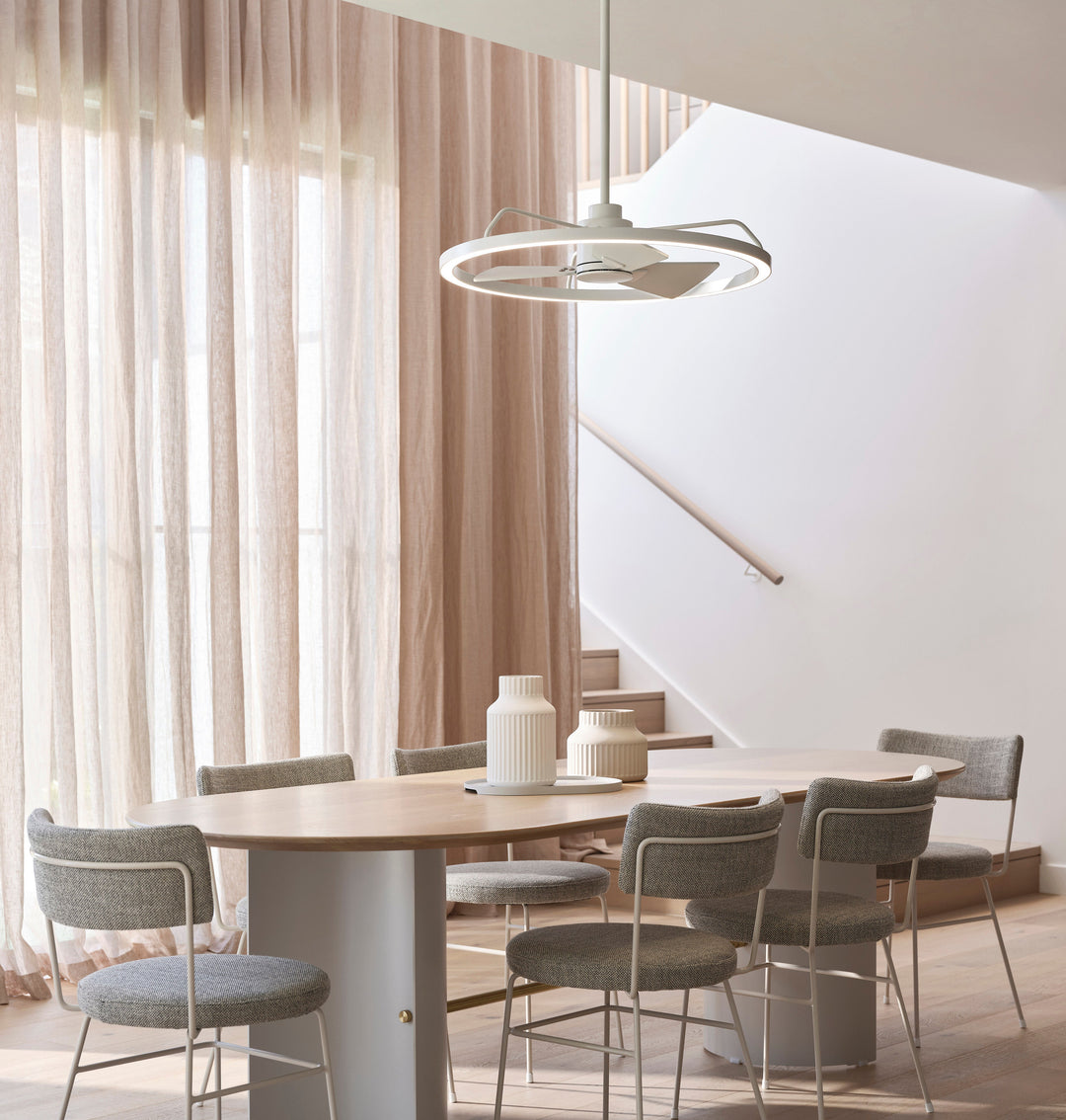 Lucci Air Cessna 28" DC Ceiling Fan with Colour-Adjustable LED Light