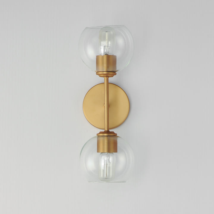Knox 2-Light Wall Sconce Natural Aged Brass alternate view