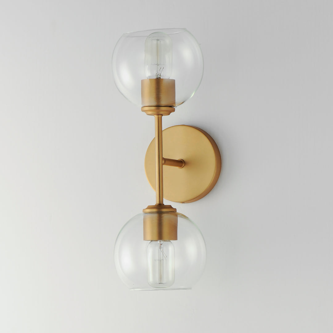Knox 2-Light Wall Sconce Natural Aged Brass alternate view