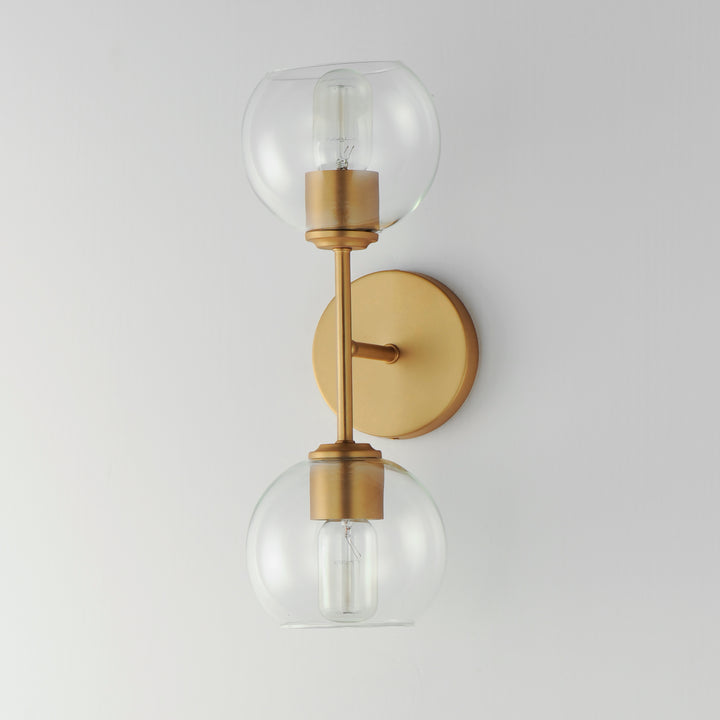 Knox 2-Light Wall Sconce Natural Aged Brass alternate view