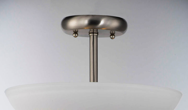 Taylor 2-Light Semi-Flush Mount Satin Nickel alternate view