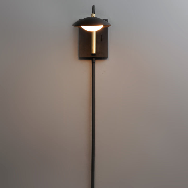 Scan 1-Light LED Pin-Up Wall Sconce