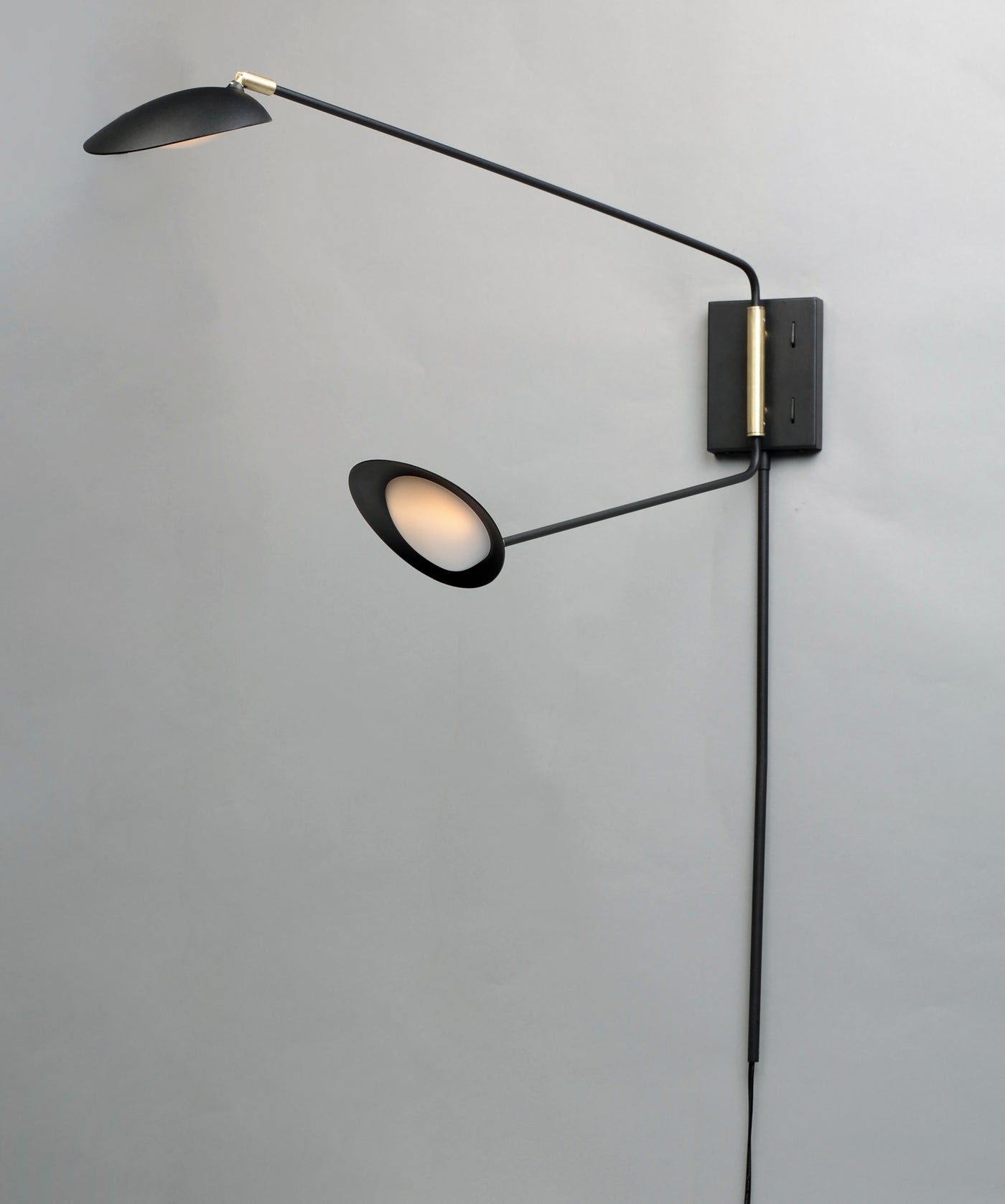 Scan - 2 Light LED Pin-Up Wall Sconce