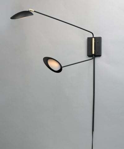 Scan - 2 Light LED Pin-Up Wall Sconce