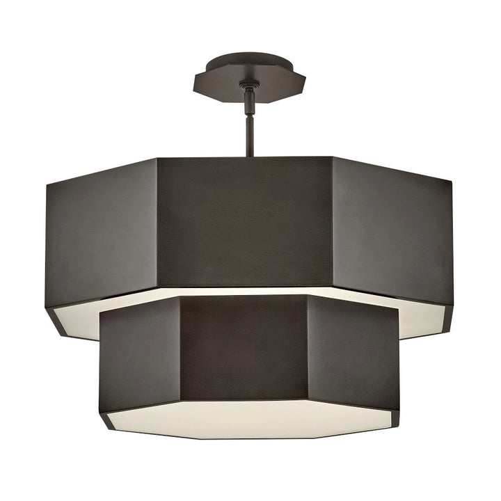 Facet Medium Convertible Chandelier