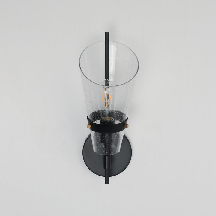 Finch Wall Sconce Dark Bronze / Antique Brass alternate view