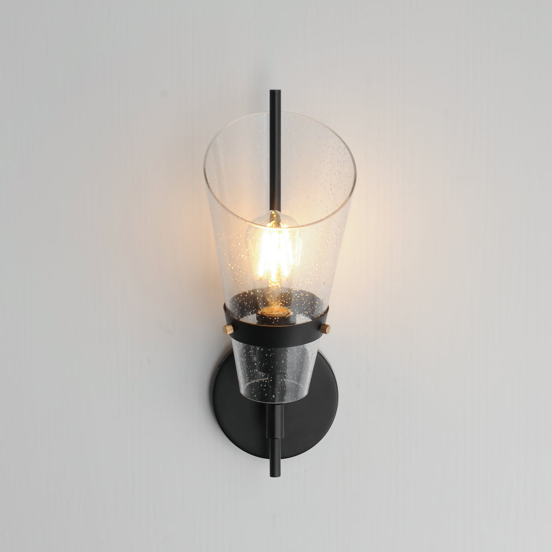 Finch Wall Sconce Dark Bronze / Antique Brass alternate view