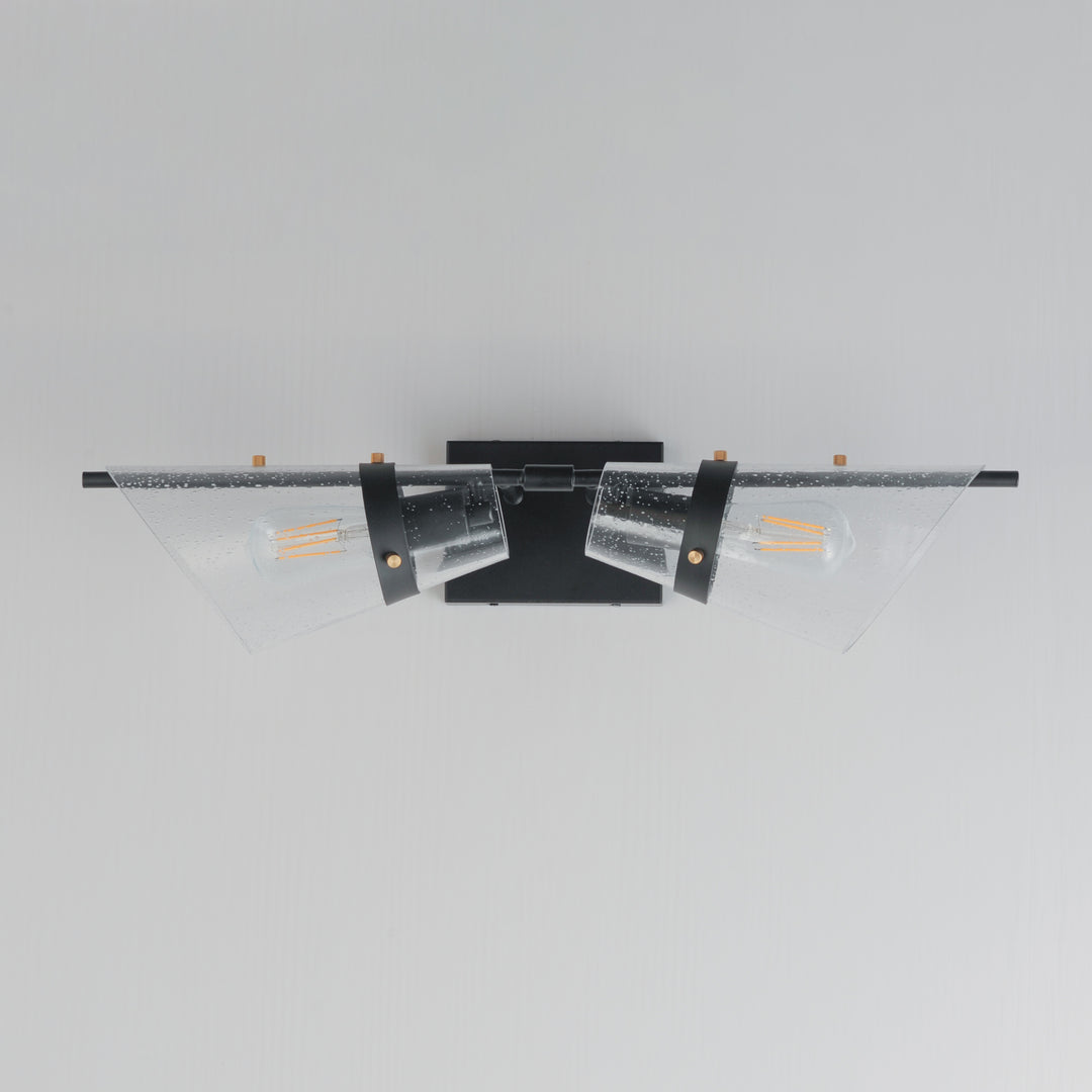 Finch Wall Sconce Dark Bronze / Antique Brass alternate view