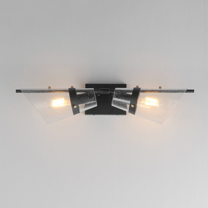 Finch Wall Sconce Dark Bronze / Antique Brass alternate view