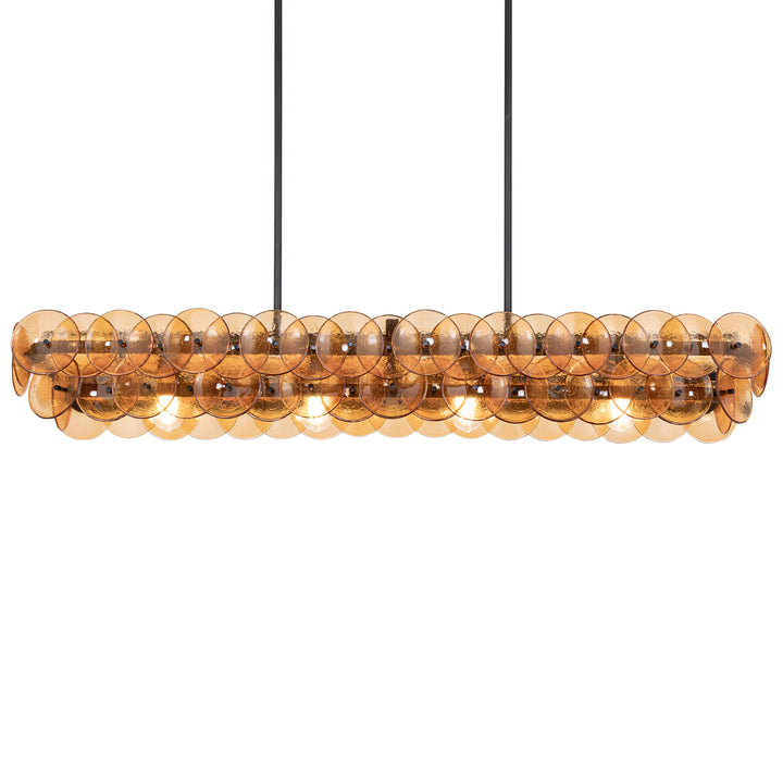 Loren 54" Linear Chandelier AMGM alternate view
