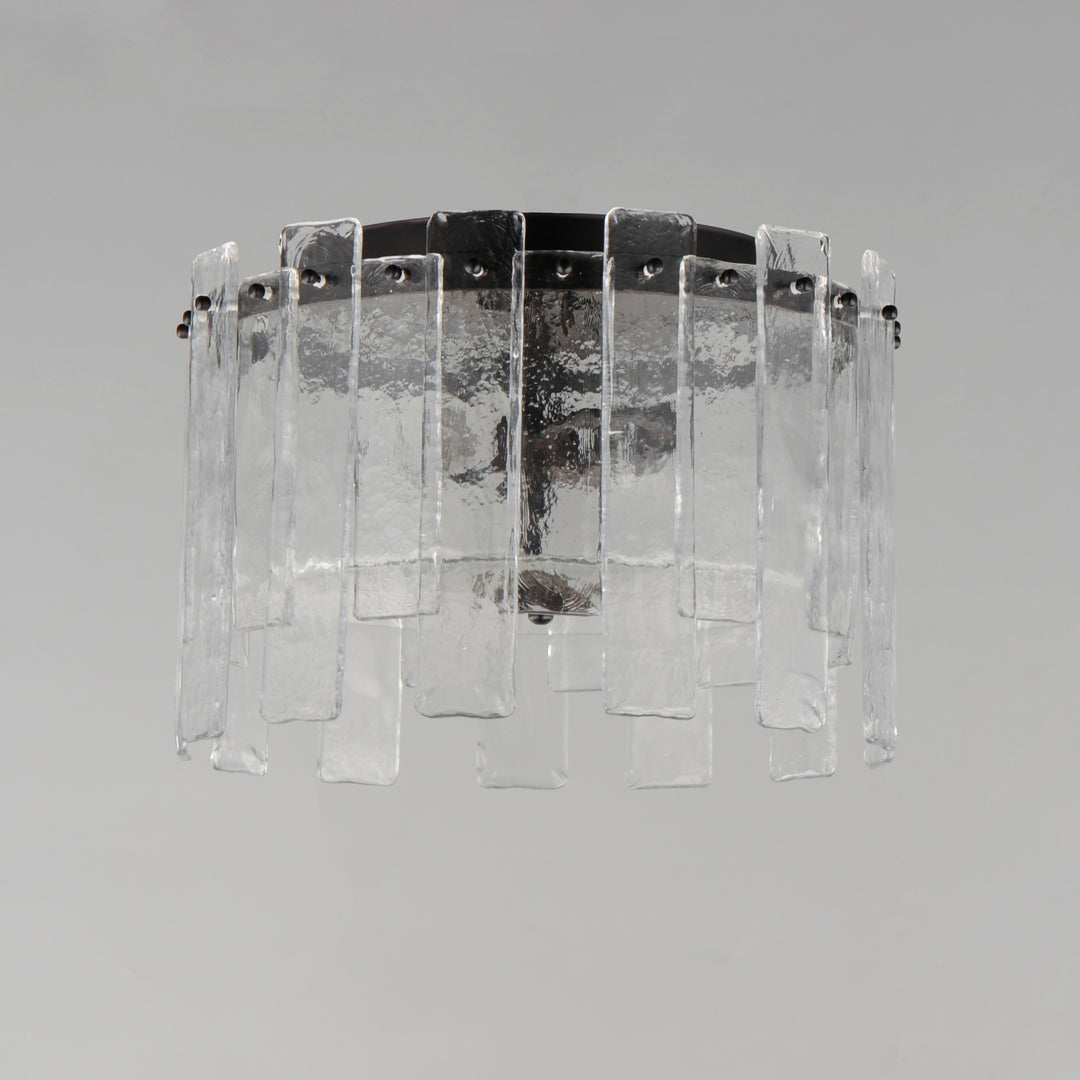 Warren 2-Light Flush Mount Aged / Dark Bronze alternate view