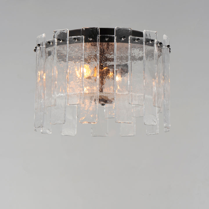 Warren 2-Light Flush Mount Aged / Dark Bronze alternate view