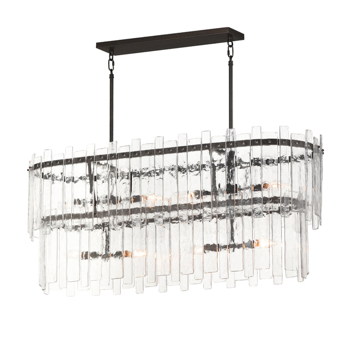 Warren 8-Light Linear Aged / Dark Bronze