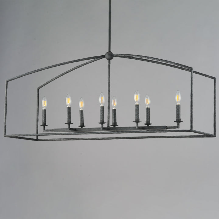 Martel 8-Light Linear Chandelier BS alternate view