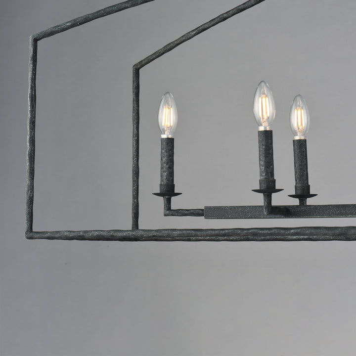 Martel 8-Light Linear Chandelier BS alternate view