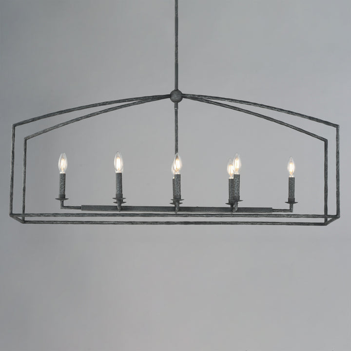 Martel 8-Light Linear Chandelier BS alternate view