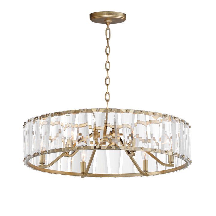 Odeon Chandelier Golden Silver