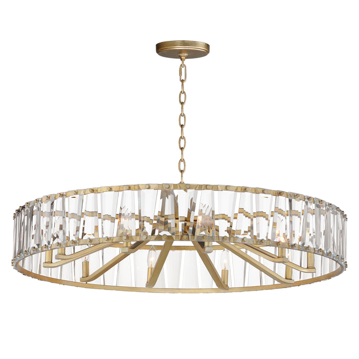 Odeon Chandelier Golden Silver