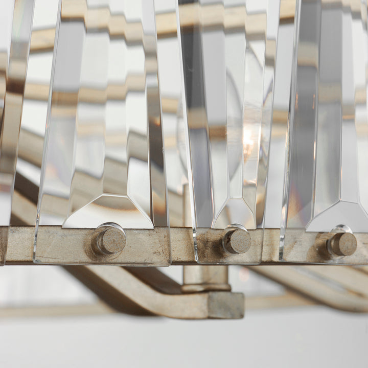 Odeon Chandelier Golden Silver alternate view