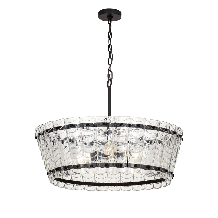 Ruche 30" Chandelier Bronze