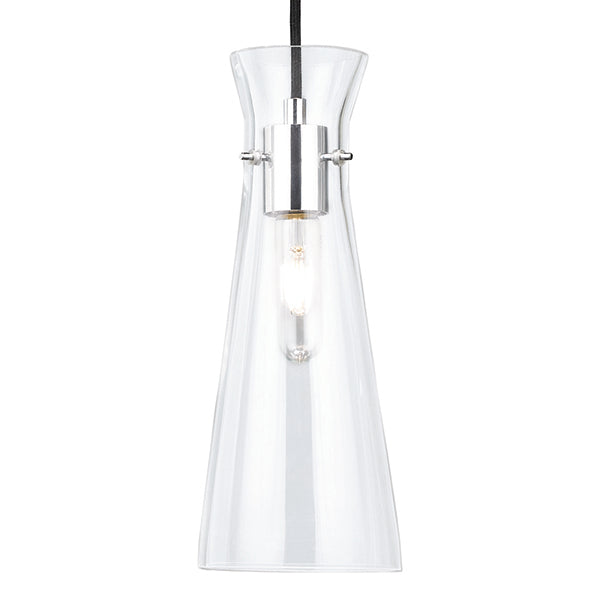 Pilsner Pendant in Polished Chrome by Russell