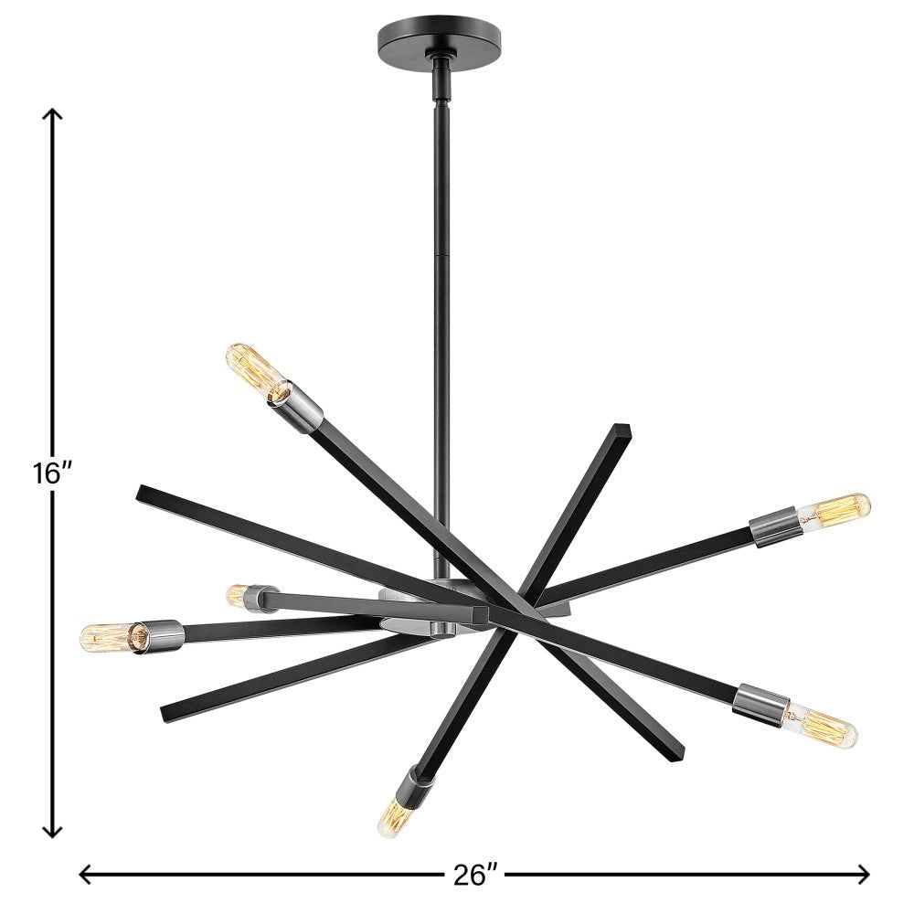 Archer Adjustable Single Tier Chandelier