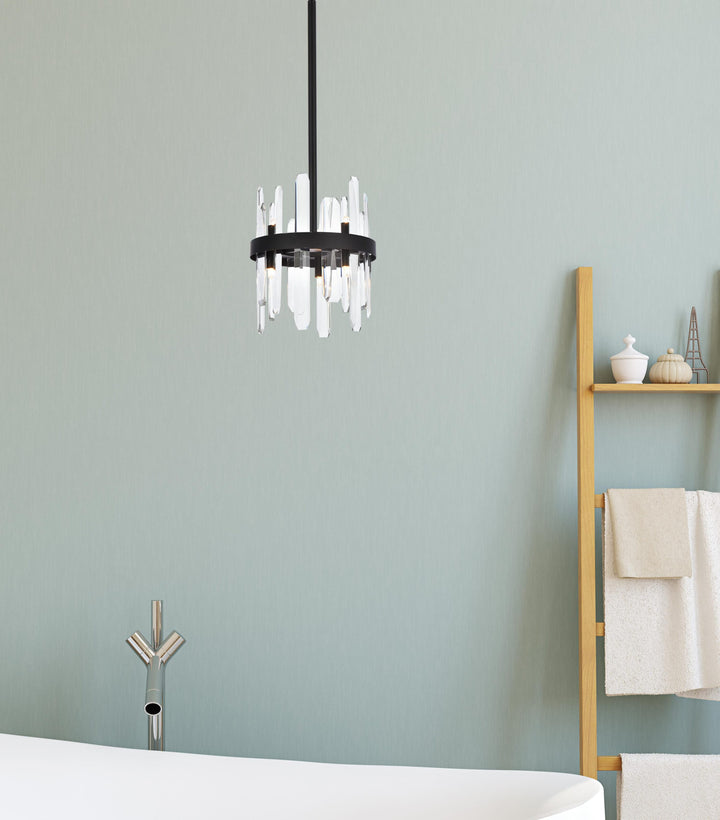 Serena Crystal Pendant by Elegant - view 2