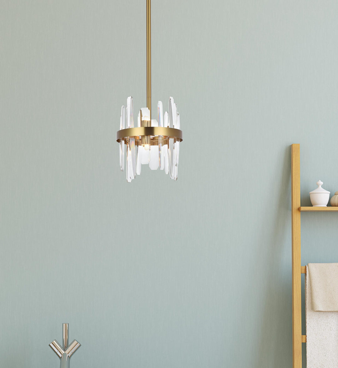 Serena Crystal Pendant by Elegant - view 14