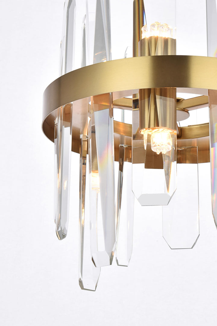 Serena Crystal Pendant by Elegant - view 17