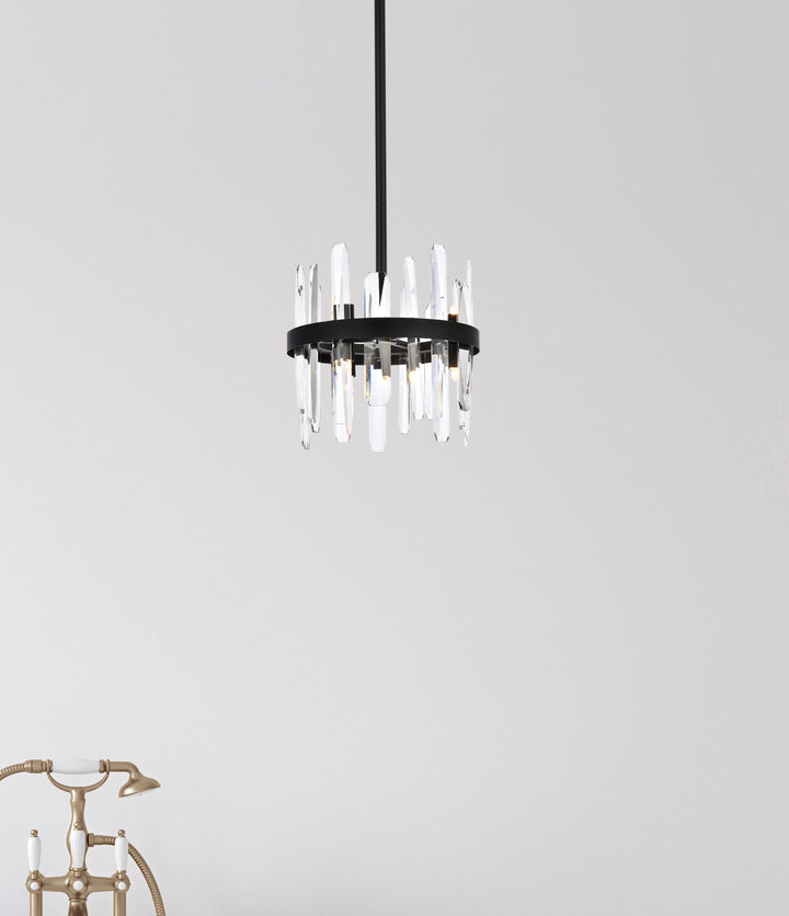 Serena Crystal Pendant by Elegant - view 20