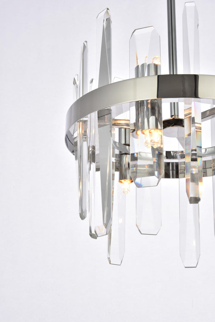 Serena Crystal Pendant by Elegant - view 28