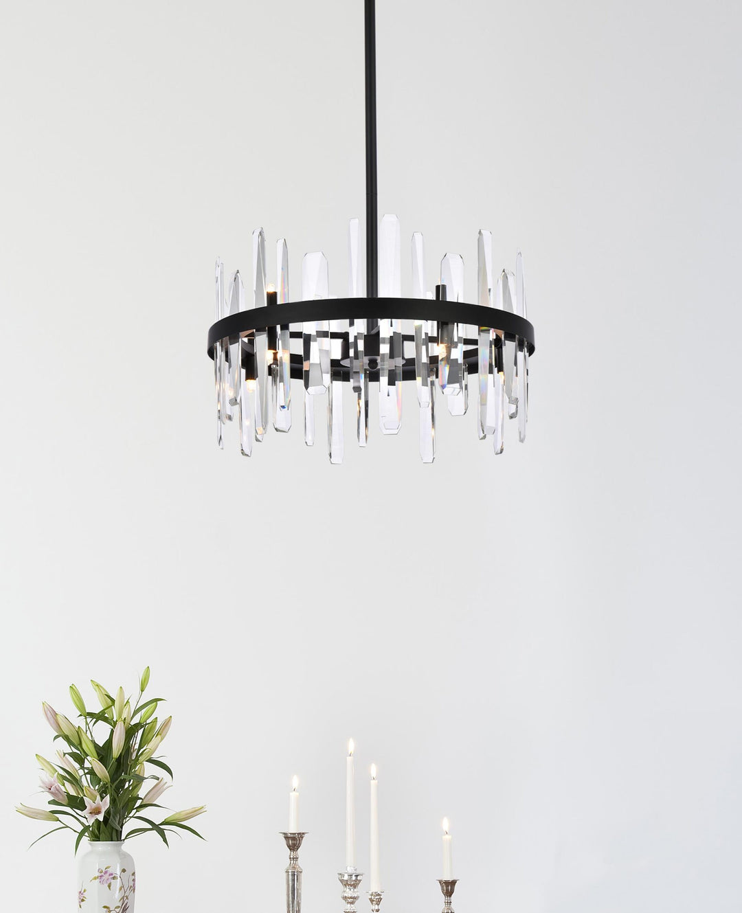 Serena Crystal Pendant by Elegant - view 56