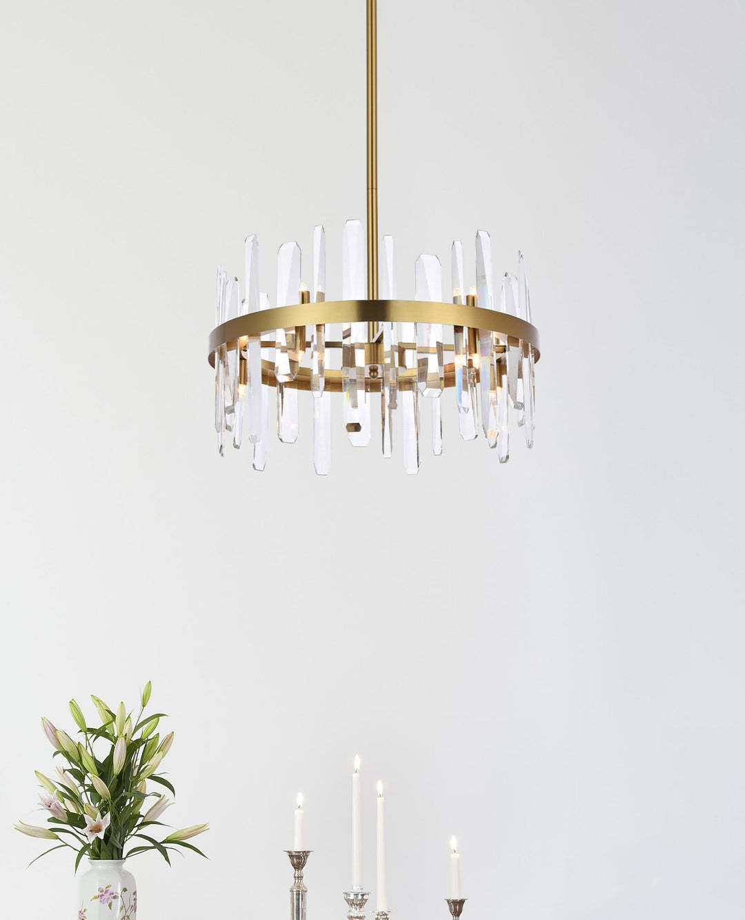 Serena Crystal Pendant by Elegant - view 68