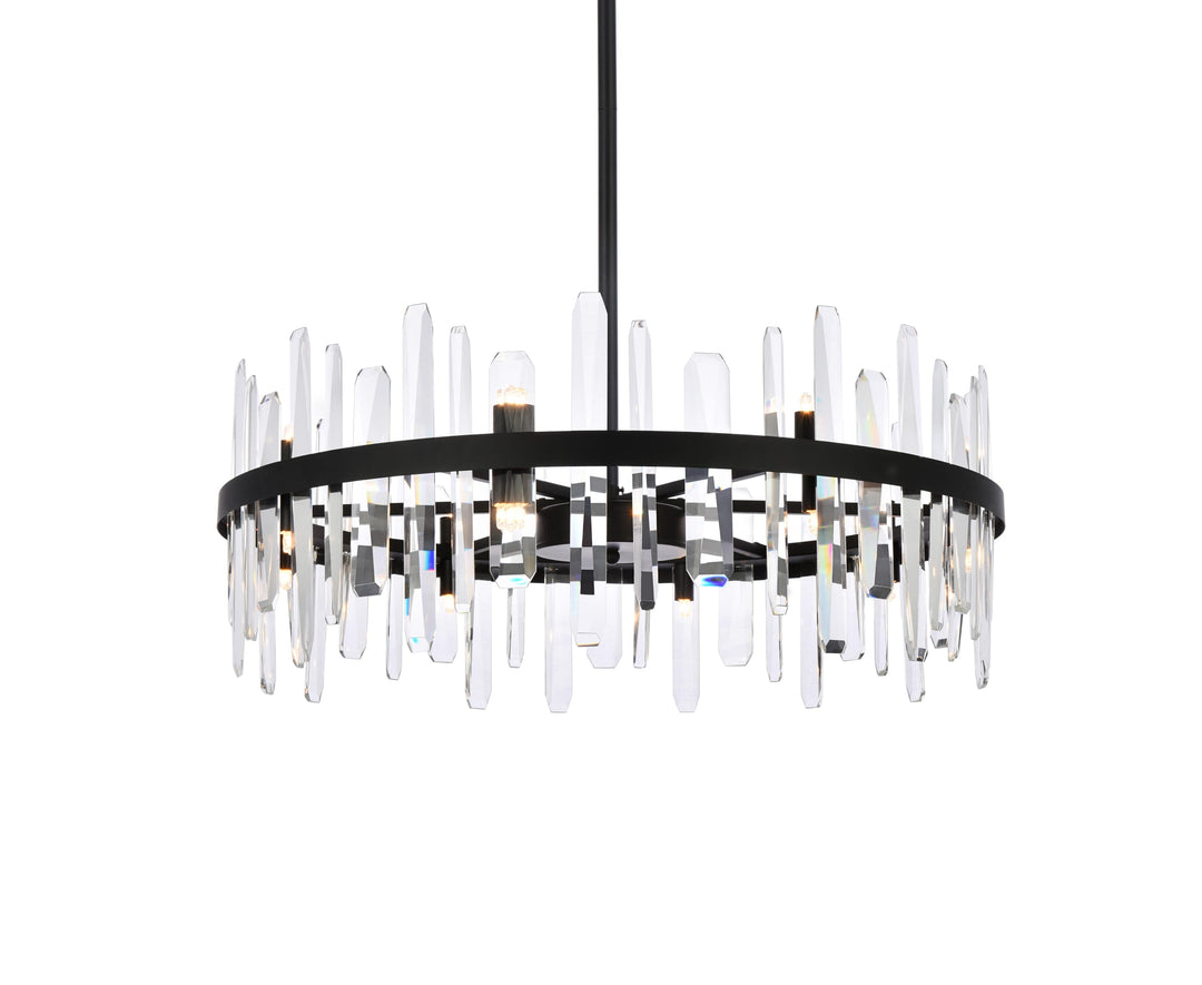 Serena Crystal Chandelier by Elegant - view 21