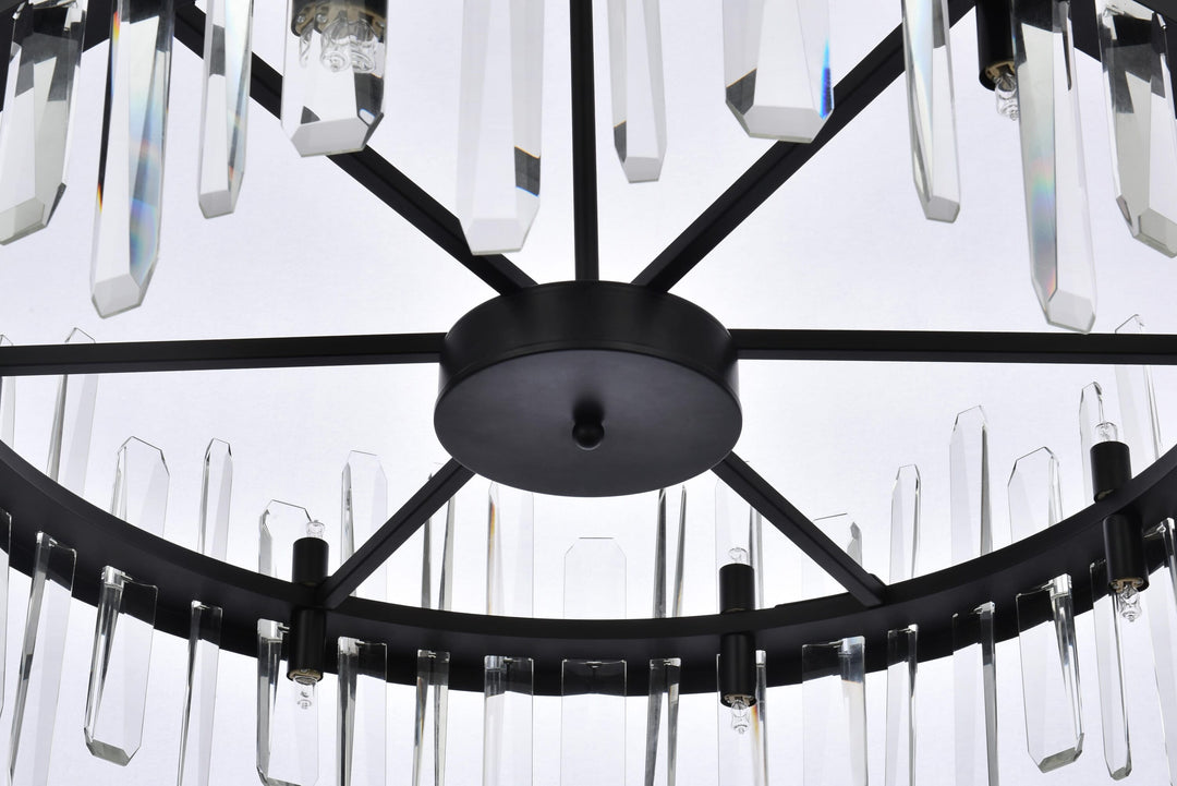 Serena Crystal Chandelier by Elegant - view 23