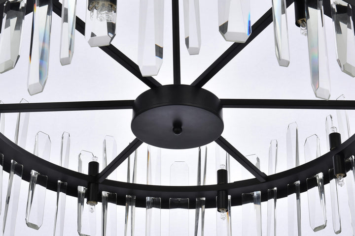 Serena Crystal Chandelier by Elegant - view 23