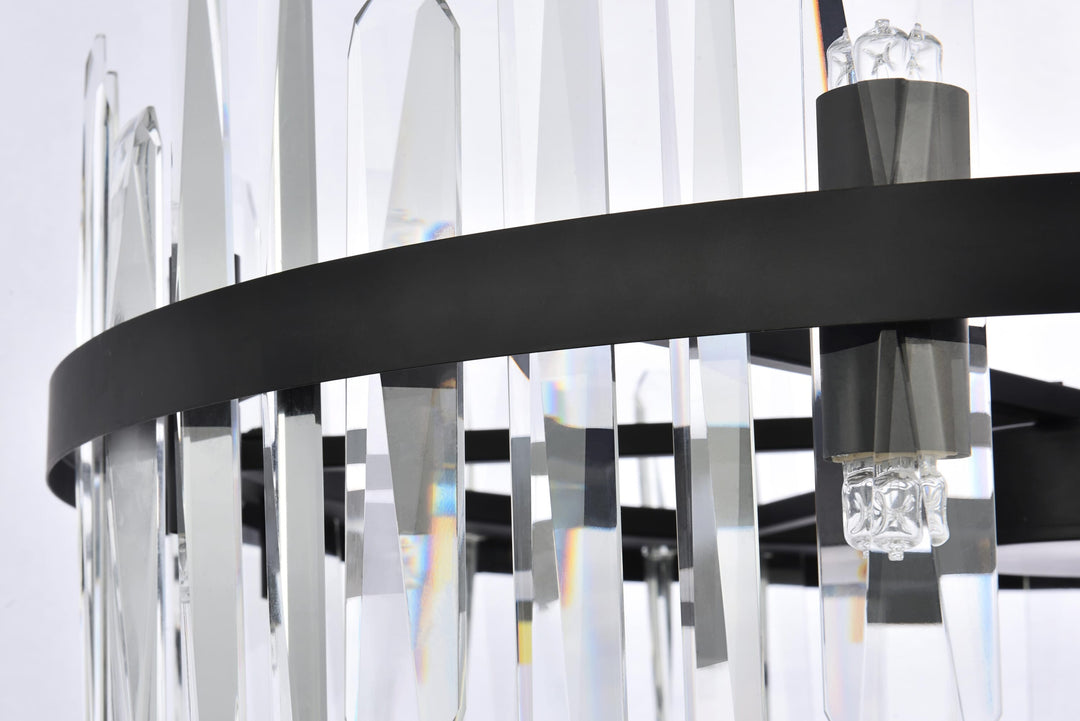 Serena Crystal Chandelier by Elegant - view 24